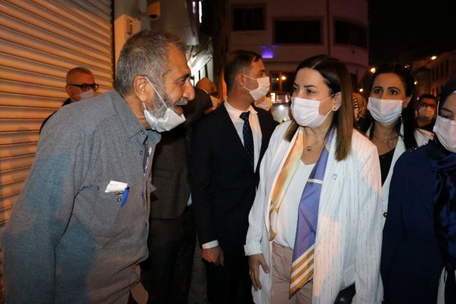 MHP İstanbul milletvekili ve Diyarbakır İl teşkilatı Diyarbakır’da halkla bir araya geldi