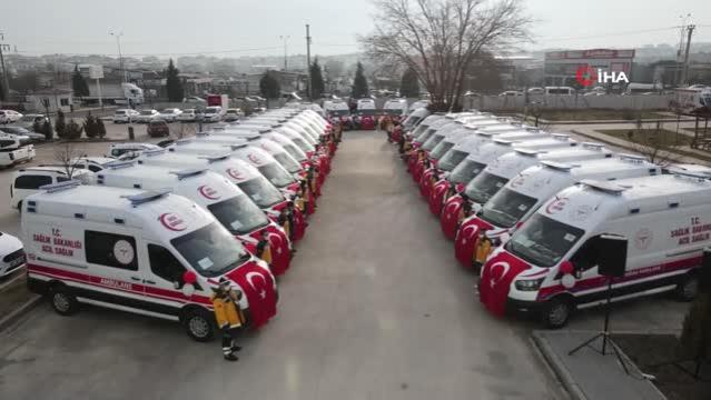 Diyarbakır’da 31 yeni ambulans hizmete girdi Diyarbakır’da 31 yeni ambulans hizmete girdi