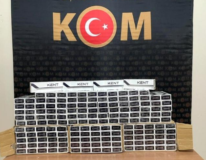 Başkale’de 2 bin 400 paket kaçak sigara ele geçirildi