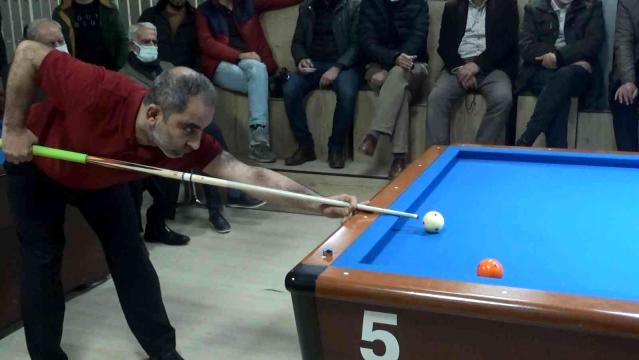 Diyarbakır’da 13 gün süren bilardo şampiyonasına 121 sporcu katıldı