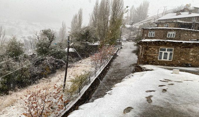 Yüksek kesimlerde kar yağışı etkili oluyor