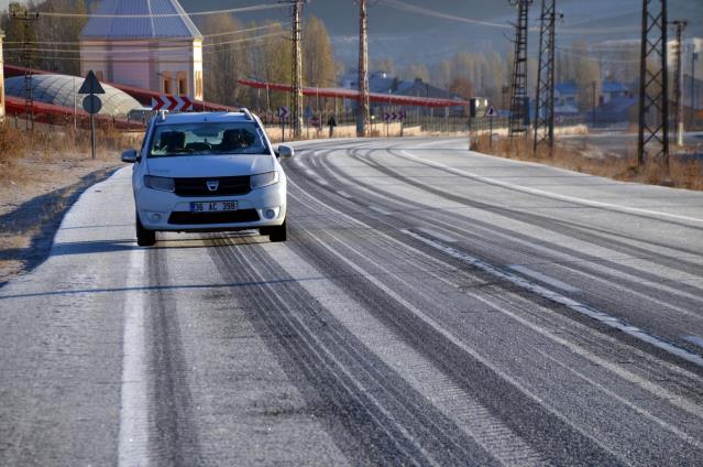 Erzurum ve Kars’ta soğuk hava etkili oluyor