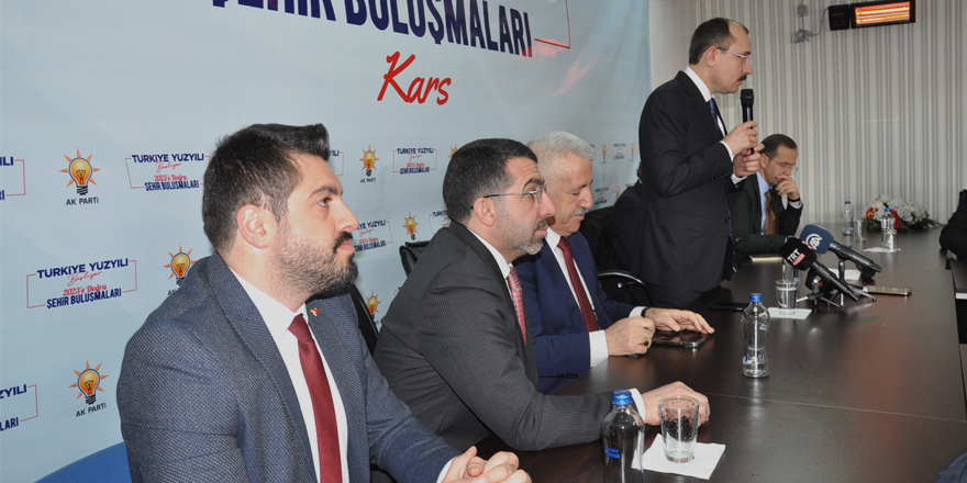 Ticaret Bakanı Muş, Kars’taki “2023’e Doğru Şehir Buluşmaları” programında konuştu Açıklaması