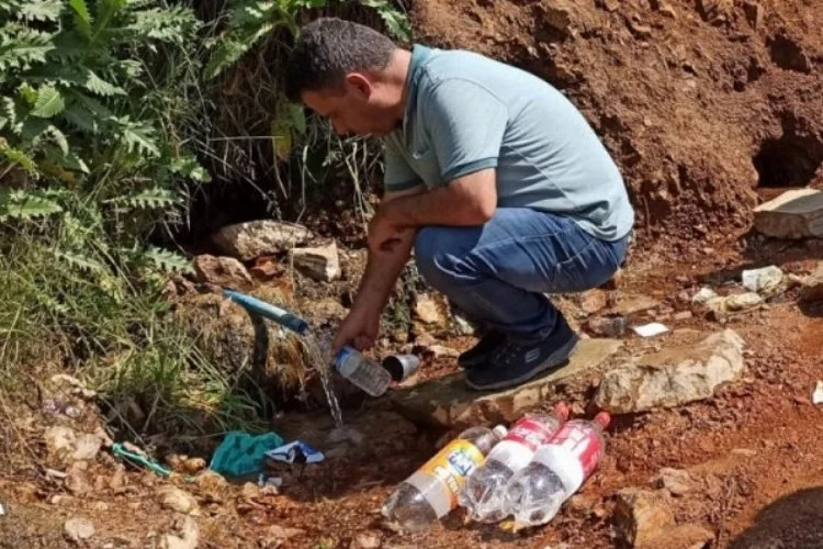 Doğal maden suyuna büyük ilgi: Vatandaşlar şifa niyetine tüketiyor