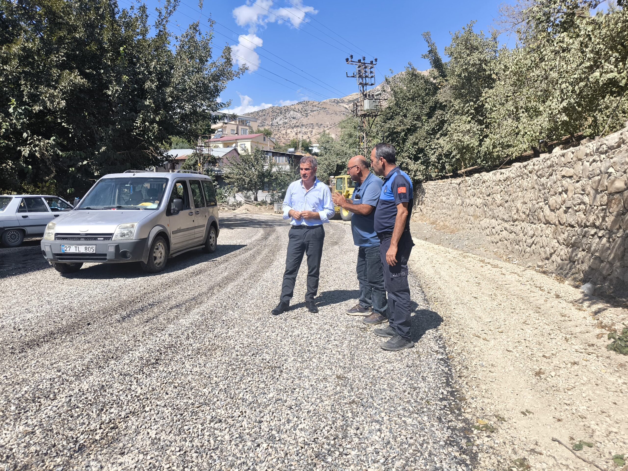 Adıyaman Tut’ta TOKİ Yolu Asfaltlandı