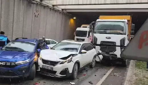 Malatya’da zincirleme kaza: 6 yaralı