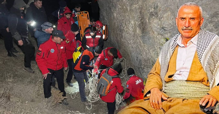 Hakkari’de dağdan düşerek hayatını kaybeden kişi toprağa verildi