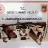 Gümüşhane’de Silah ve Tarihi Eser Operasyonu