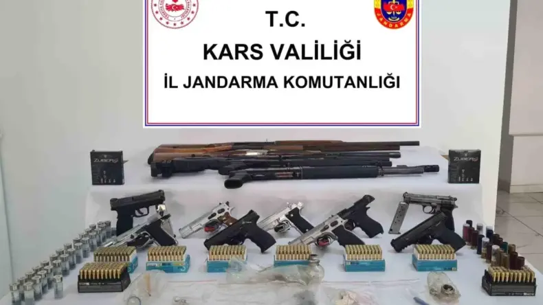 Kars’ta Uyuşturucu ve Silah Operasyonu