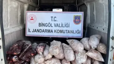 Bingöl’de 200 Kg Sakatata El Konuldu