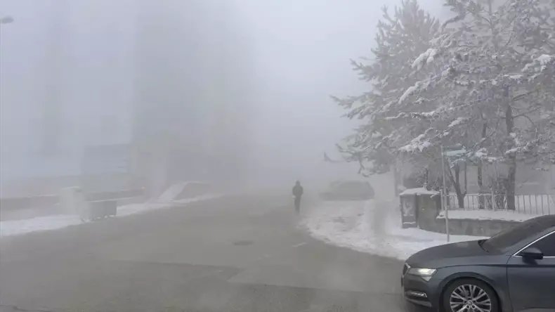 Doğu’da Yoğun Sis ve Buzlanma Etkili