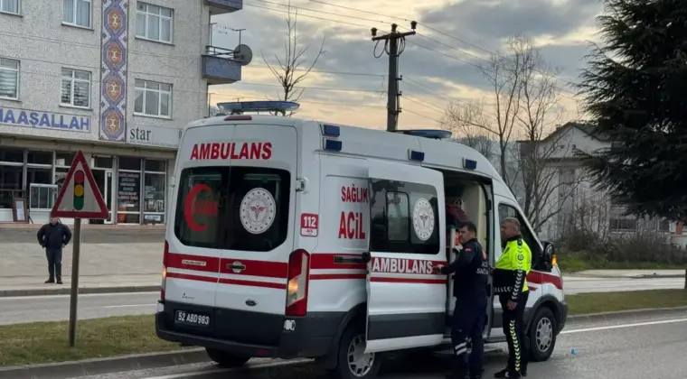 Ordu’da Yayaya Çarpan Otomobilde 3 Yaralı