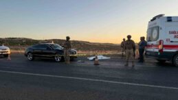 Diyarbakır’da yolun karşısına geçemeye çalışan çifte otomobil çarptı: 1 ölü, 1 yaralı