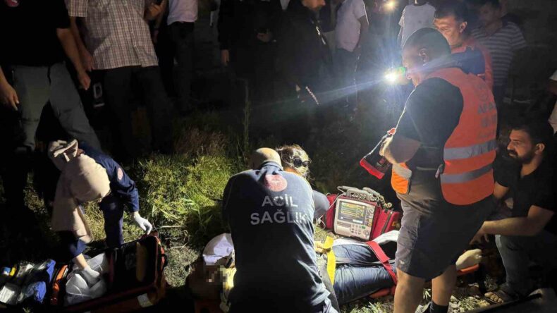 Dicle Nehri’ne düşen genç, ekipler tarafından kurtarıldı