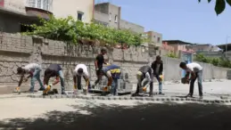 Batman’da 145 bin 500 metrekare kilitli parke taşı döşendi