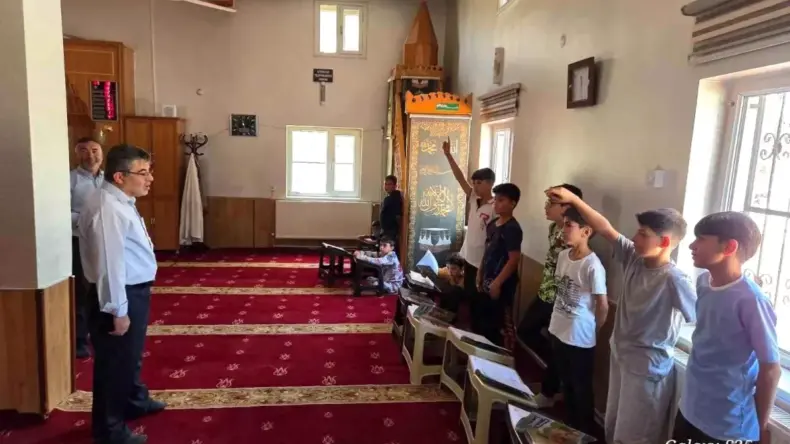 Müftü Tavlaşoğlu Yaz Kur’an Kurslarını Ziyaret Etti
