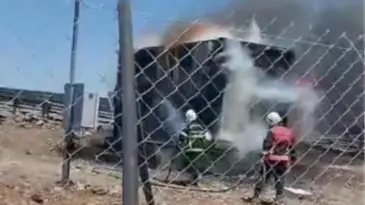 Şanlıurfa’da trafo yangını