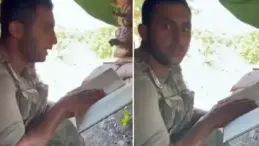 Şehit askerimizden geriye Kur’an- Kerim okuduğu görüntüler kaldı