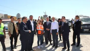 Bitlis’te Karşıyaka Kavşağı İnşaatı Hızla Devam Ediyor