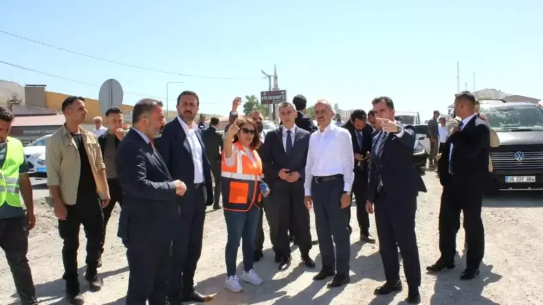 Bitlis’te Karşıyaka Kavşağı İnşaatı Hızla Devam Ediyor